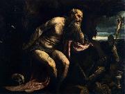 Jacopo Bassano St Jerome oil on canvas